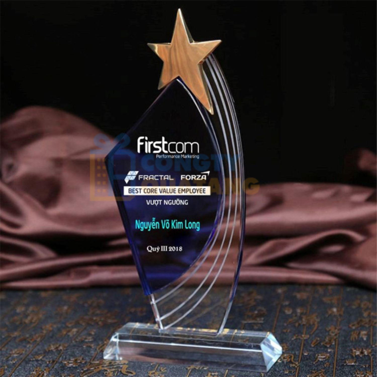 Kỷ niệm chương mica - Congtyquatang.com.vn