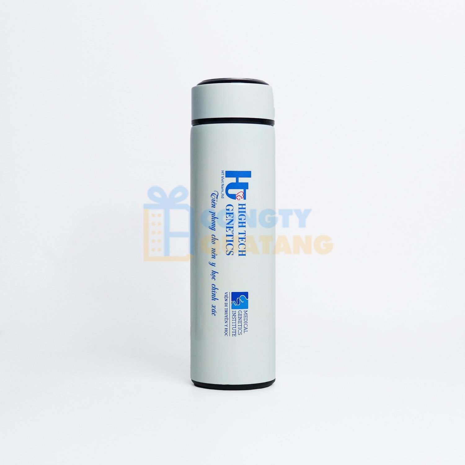 In logo công ty lên bình giữ nhiệt La Fonte cao cấp