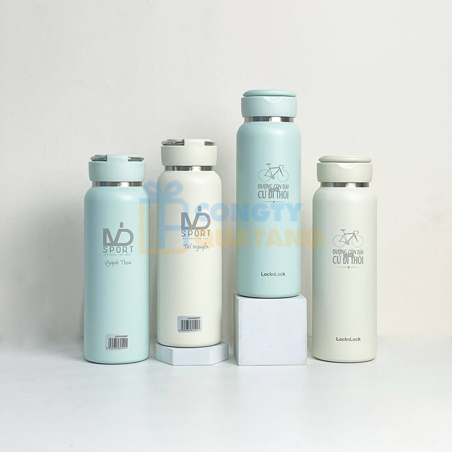 Bình nước giữ nhiệt khắc tên có tính cá nhân hóa cao hơn