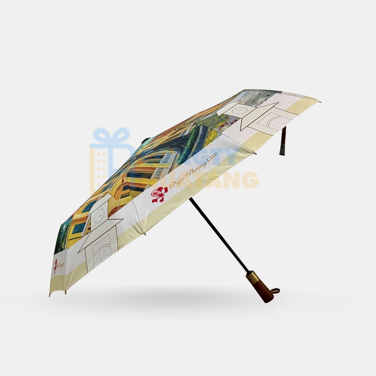 Quy trình đặt ô dù in logo quà tặng số lượng lớn tại DTH Gift - Congtyquatang.com.vn