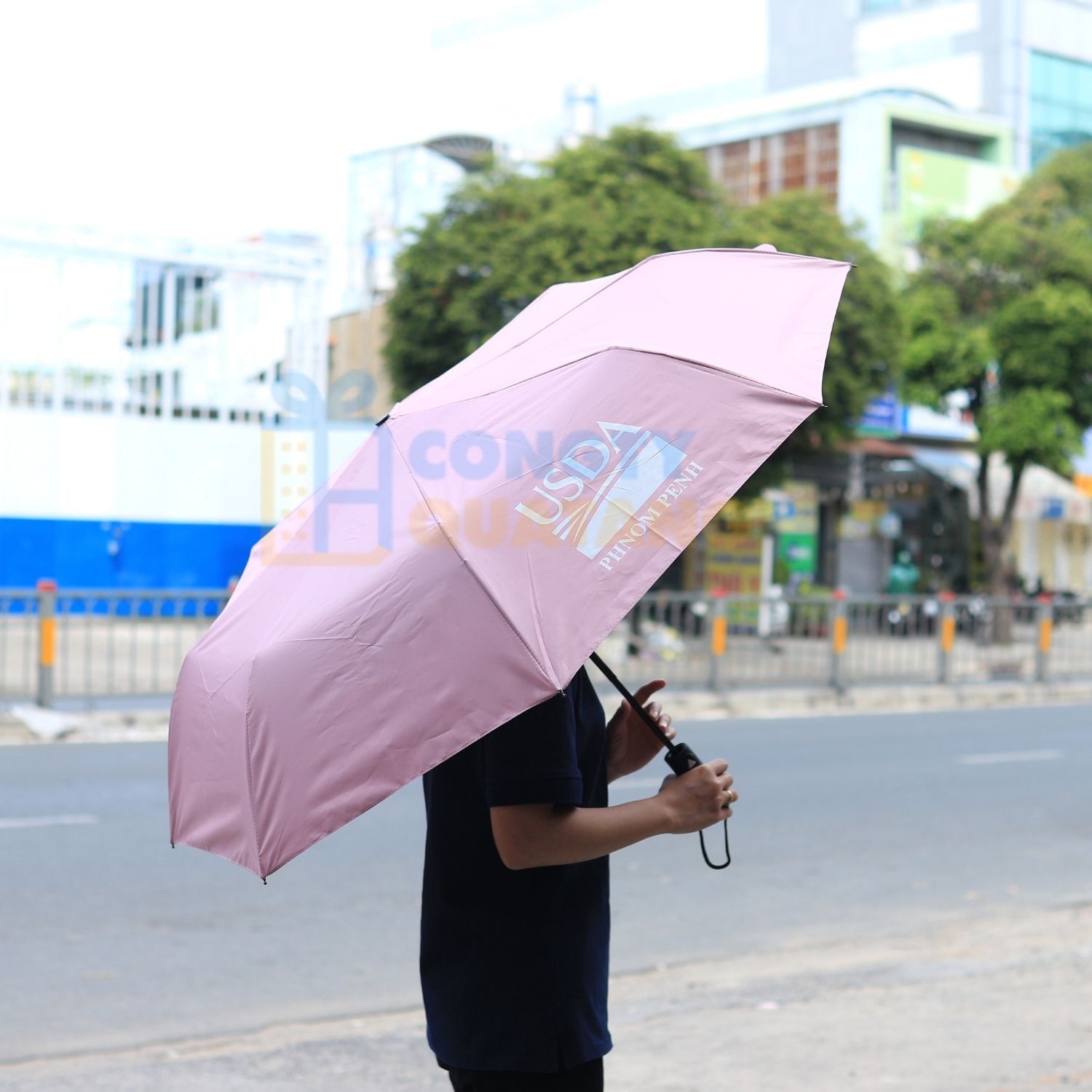 Quy trình đặt ô dù in logo quà tặng số lượng lớn tại DTH Gift - Congtyquatang.com.vn