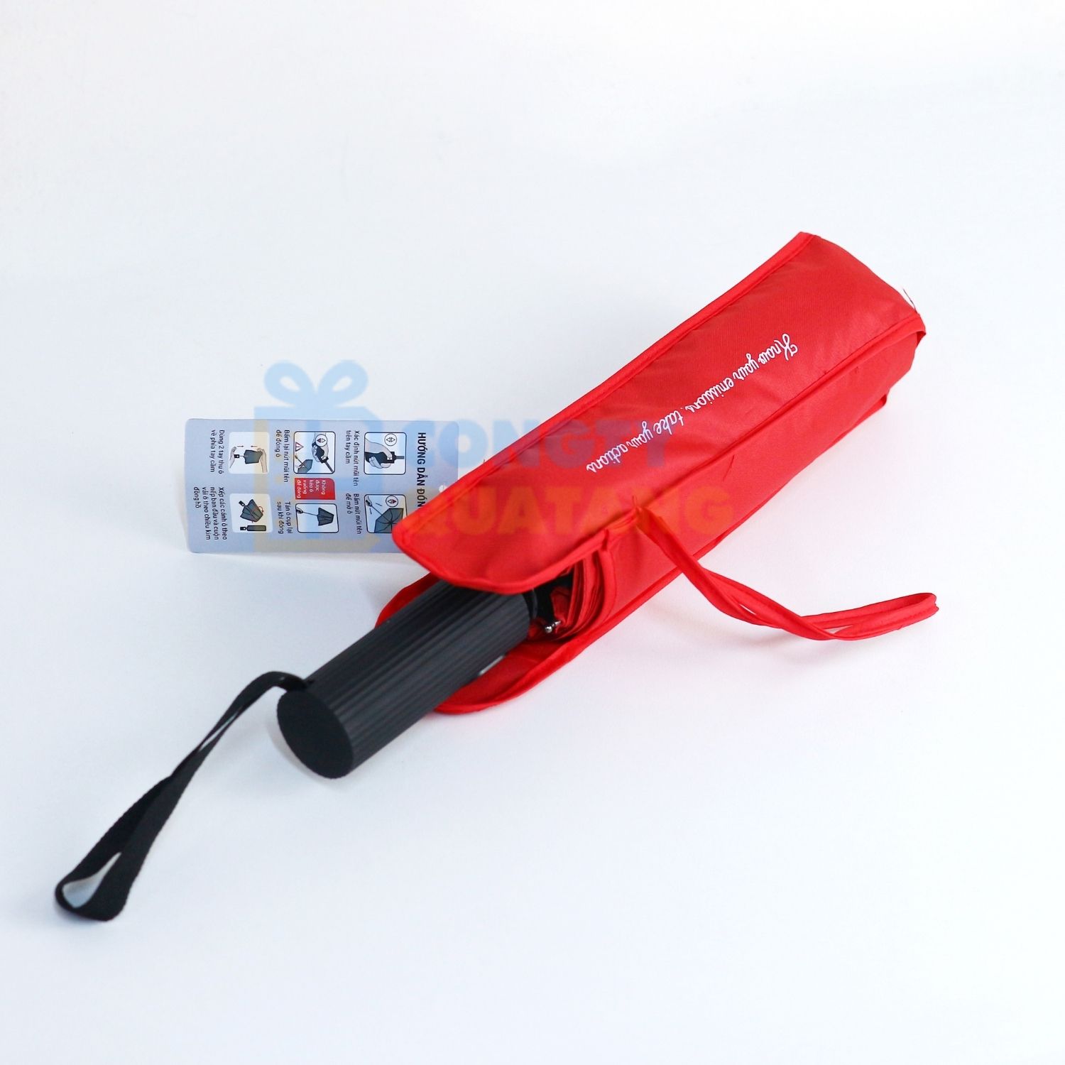 Quy trình đặt ô dù in logo quà tặng số lượng lớn tại DTH Gift - Congtyquatang.com.vn