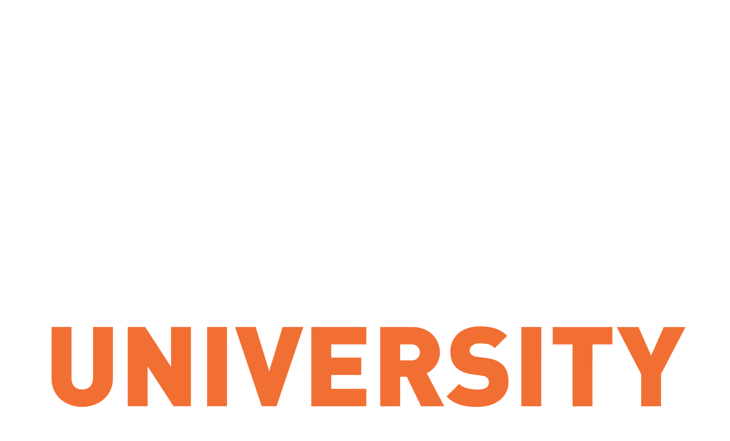 Logo Đại học Kinh tế TP. HCM trắng chuẩn