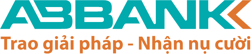 Logo ngân hàng ABBank vector phiên bản màu chuẩn nền trắng