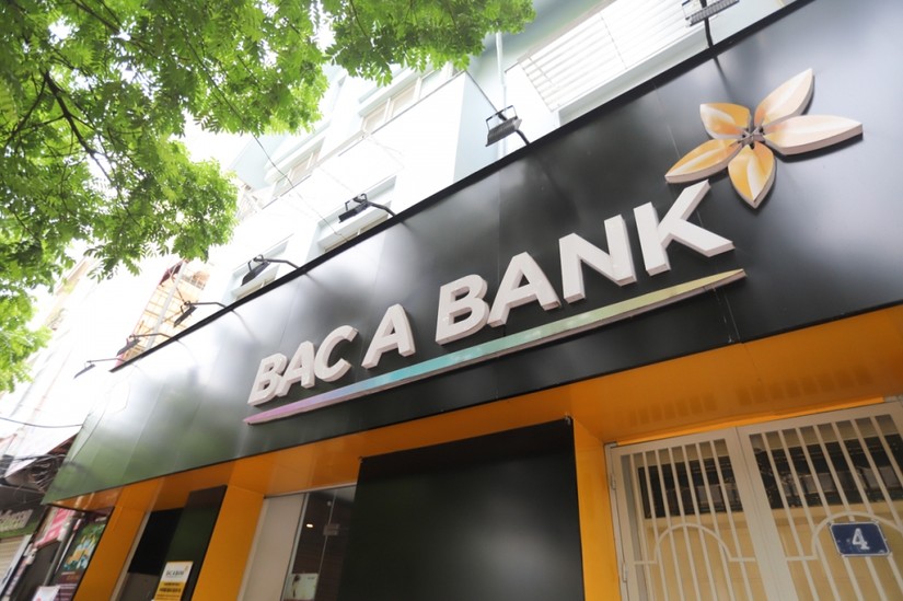 Biển hiệu chi nhánh ngân hàng Bắc Á Bank