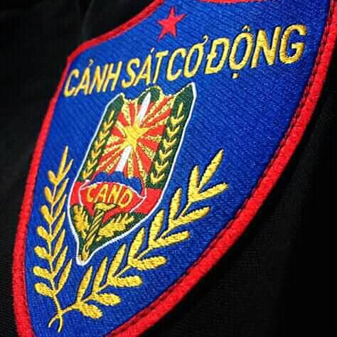 Logo Cảnh sát Cơ động trên đồng phục