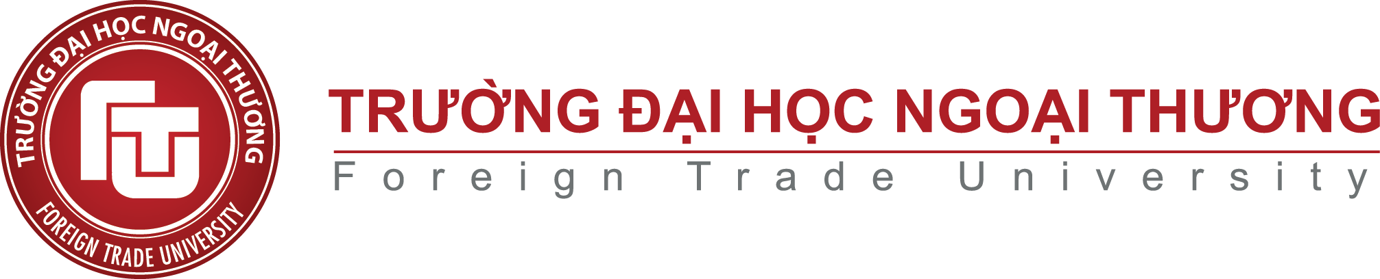 Logo Đại học Ngoại thương cơ sở 2 PNG