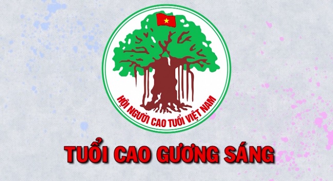 Hình ảnh cây đa và bông lúa trong biểu trưng Hội Người cao tuổi