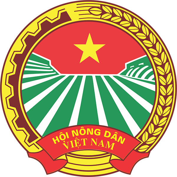 Logo Hội Nông dân Việt Nam nền trong suốt phục vụ thiết kế