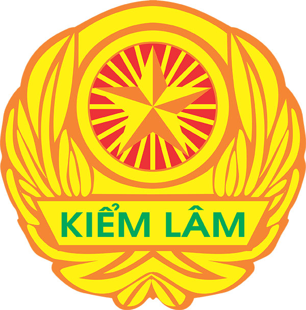 Mẫu logo Kiểm lâm Việt Nam chuẩn