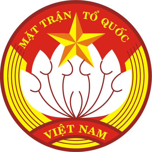 Mẫu logo Mặt trận Tổ Quốc Việt Nam PNG tách nền