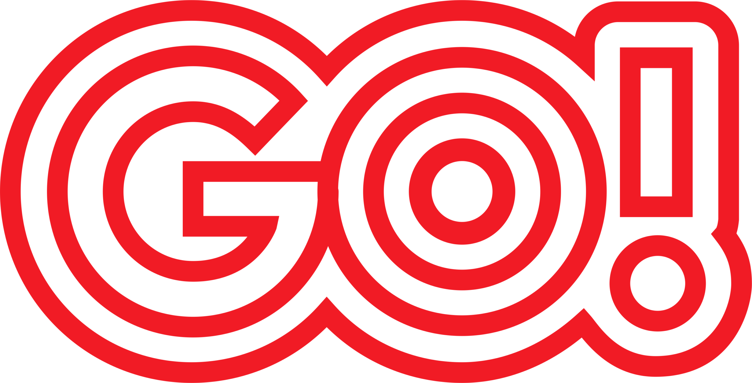 Logo GO! vector nền trong suốt dùng cho thiết kế