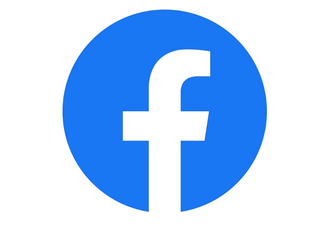 Logo Facebook chữ “f” trắng trên nền xanh dương – phiên bản nhận diện chính thức