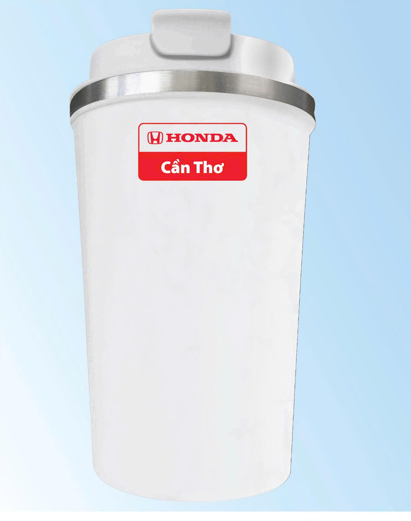 In logo lên bình giữ nhiệt làm quà tặng cho khách hàng