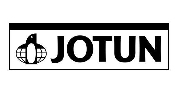 Logo Jotun phiên bản đen trắng