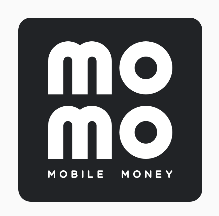 Logo MoMo vector màu đơn sắc, thuận tiện cho việc in ấn