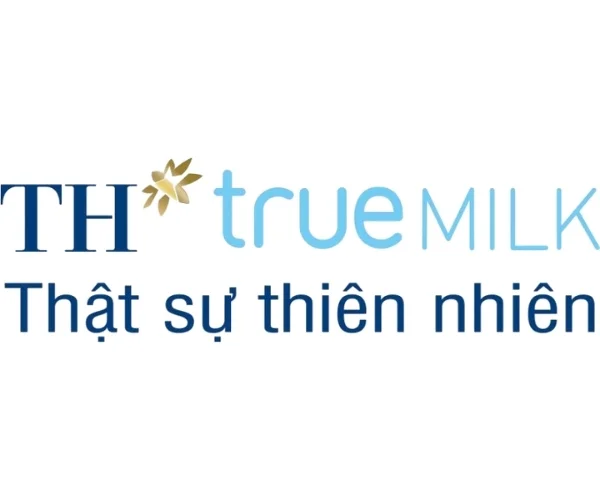 Logo TH true MILK phiên bản chuẩn sử dụng trong hệ thống nhận diện thương hiệu