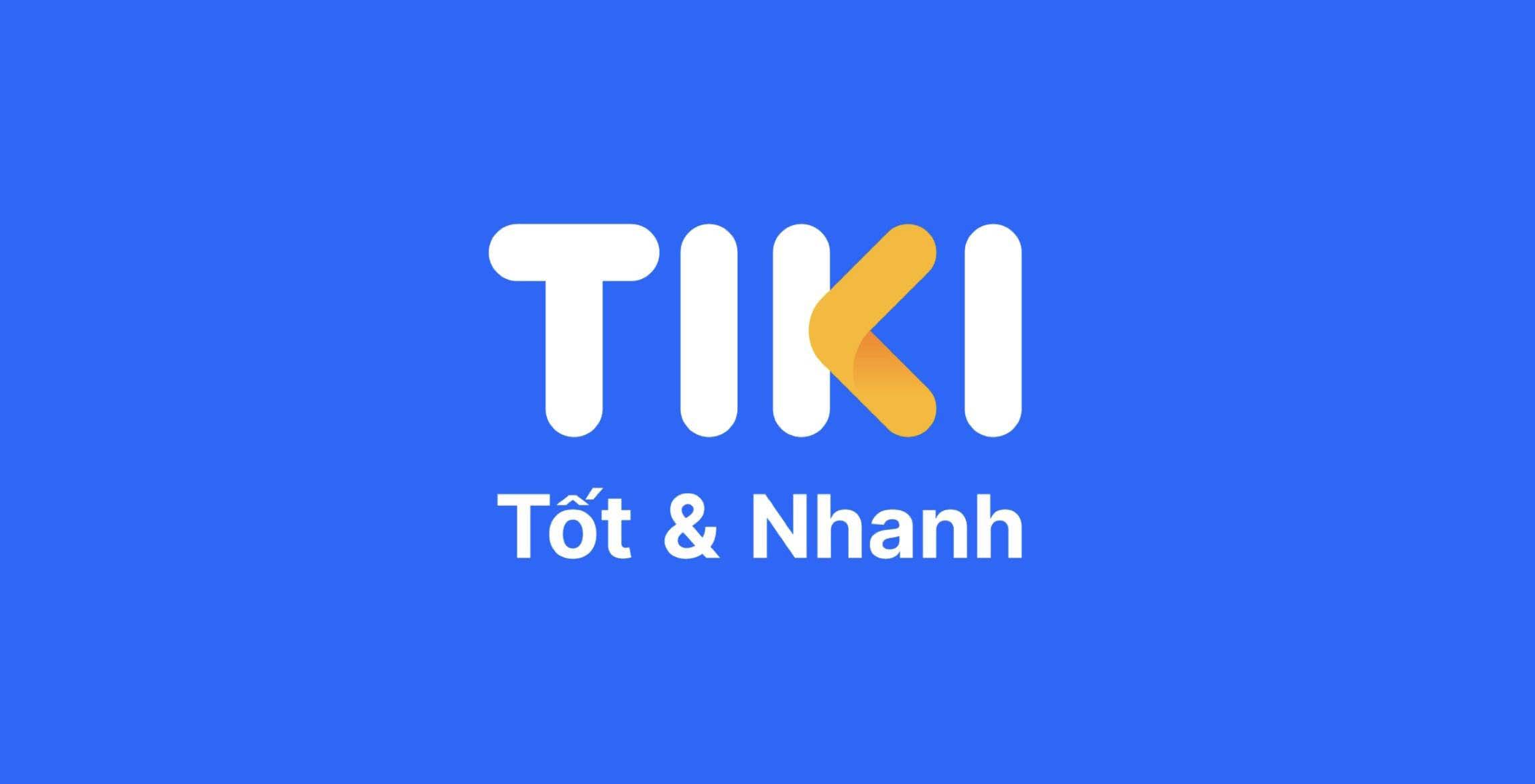 Logo mới của Tiki với thiết kế hiện đại, nhấn mạnh định vị “Tốt & Nhanh”