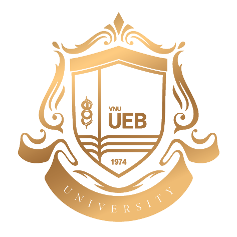 Logo UEB thể hiện sự phát triển có định hướng và nền tảng giáo dục