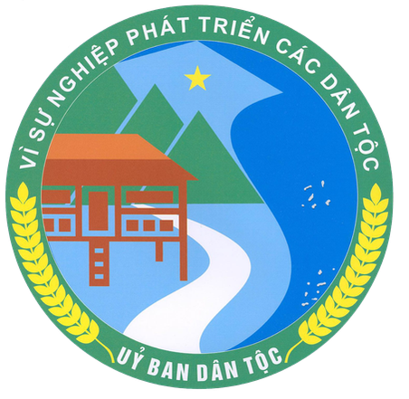 Logo Ủy ban Dân tộc tách nền chuẩn nhận diện