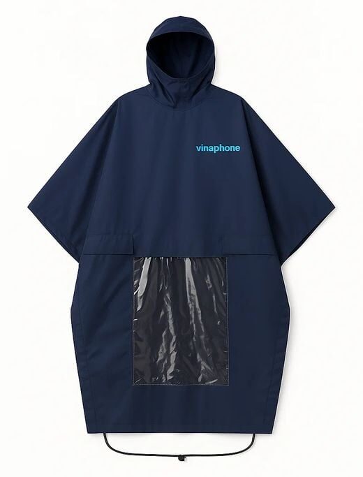 In logo lên áo mưa làm quà tặng cho khách hàng