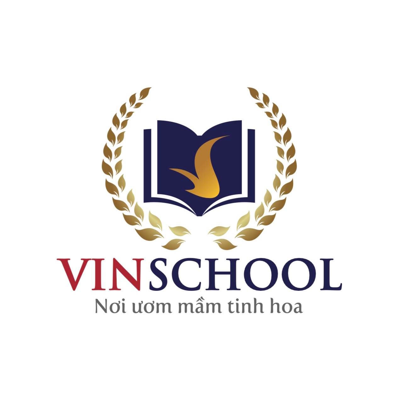 Logo Vinschool không nền thuận tiện trong thiết kế
