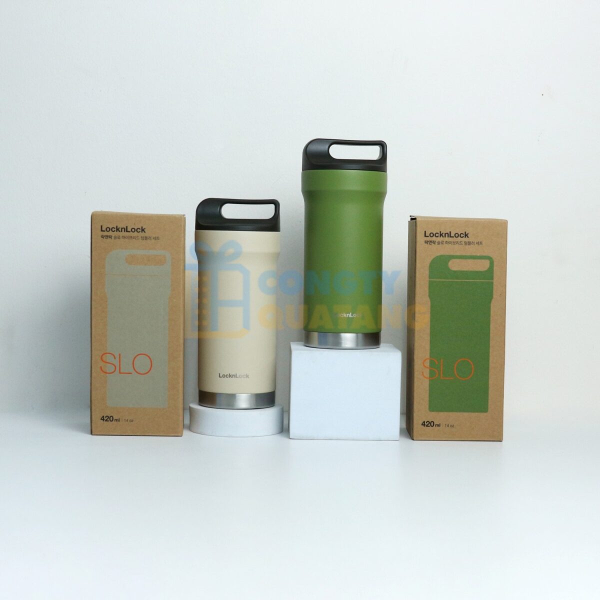 Custom Tumbler Logo LocknLock LHC4303 420ml