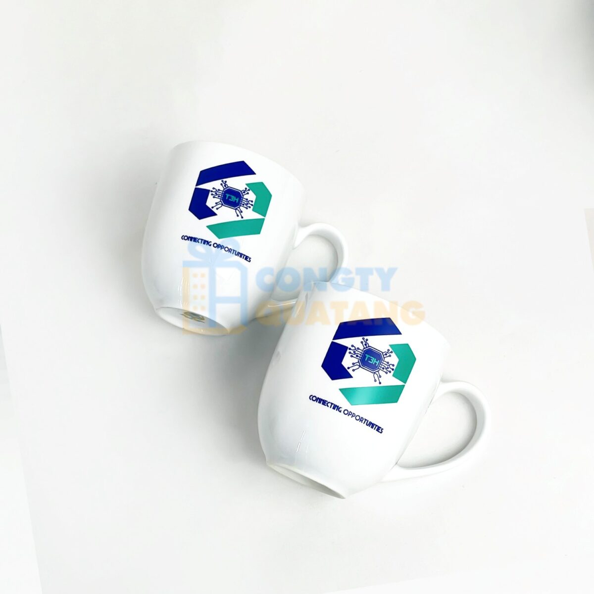 Minh Long Camellia White 0.4L Ceramic Mugs - A001_154019000
