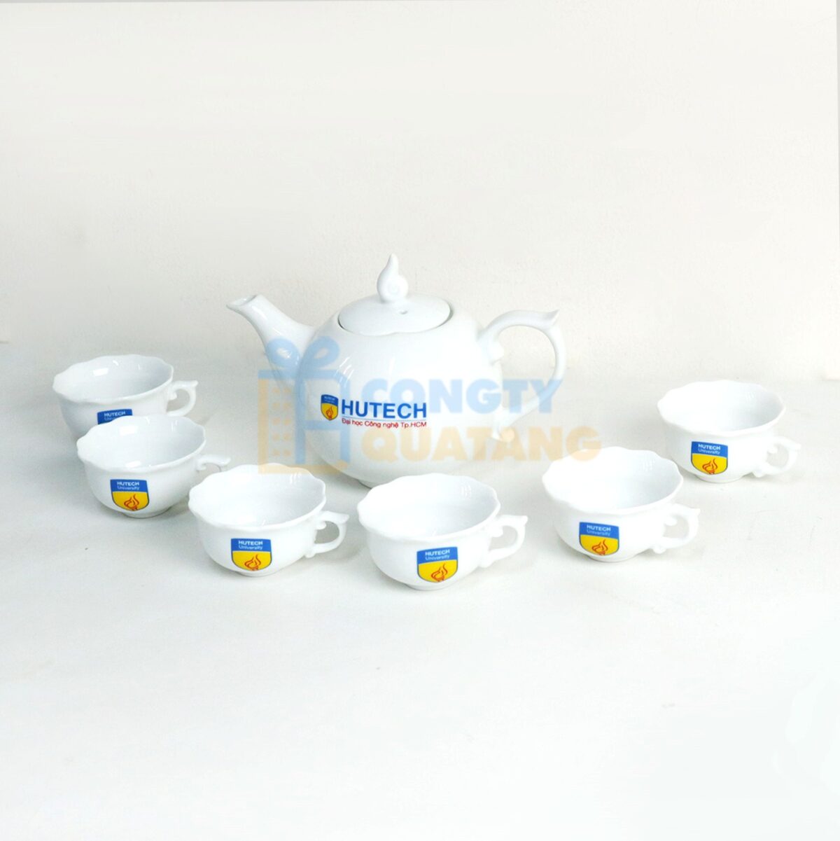 Minh Long 0.7L Ivory White Mẫu Đơn IFP Ceramic Tea Set (68701300003)