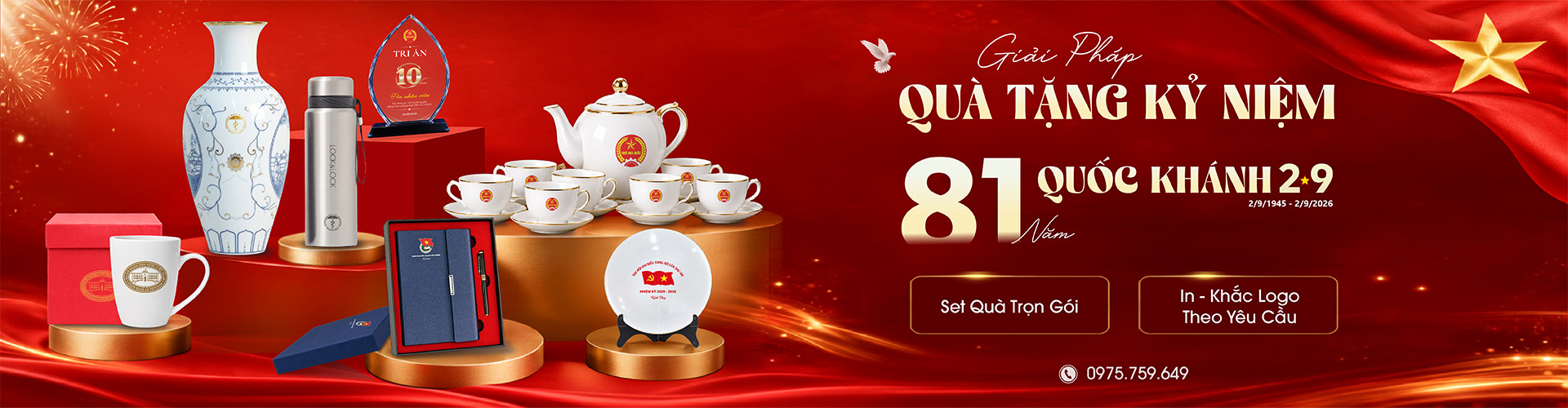 Quà tặng chào mừng Lễ Quốc khánh 2/9/2026 - DTH Gift