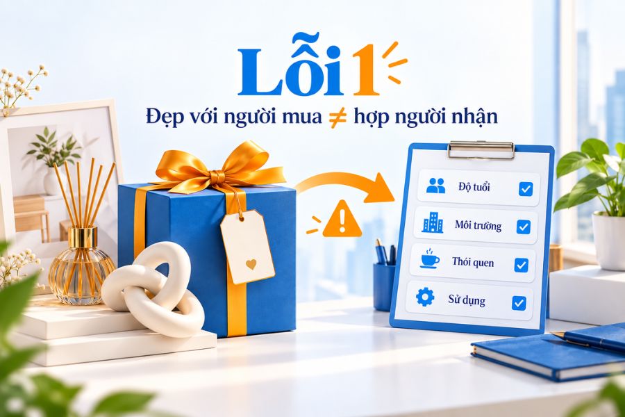 Doanh nghiệp nên lựa chọn quà 20/10 dựa trên nhu cầu và đặc điểm của người nhận thay vì sở thích của người phụ trách Doanh nghiệp nên lựa chọn quà 20/10 dựa trên nhu cầu và đặc điểm của người nhận thay vì sở thích của người phụ trách