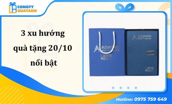 Xu hướng quà tặng 20/10: Thiết thực, cá nhân hóa và chỉn chu hơn