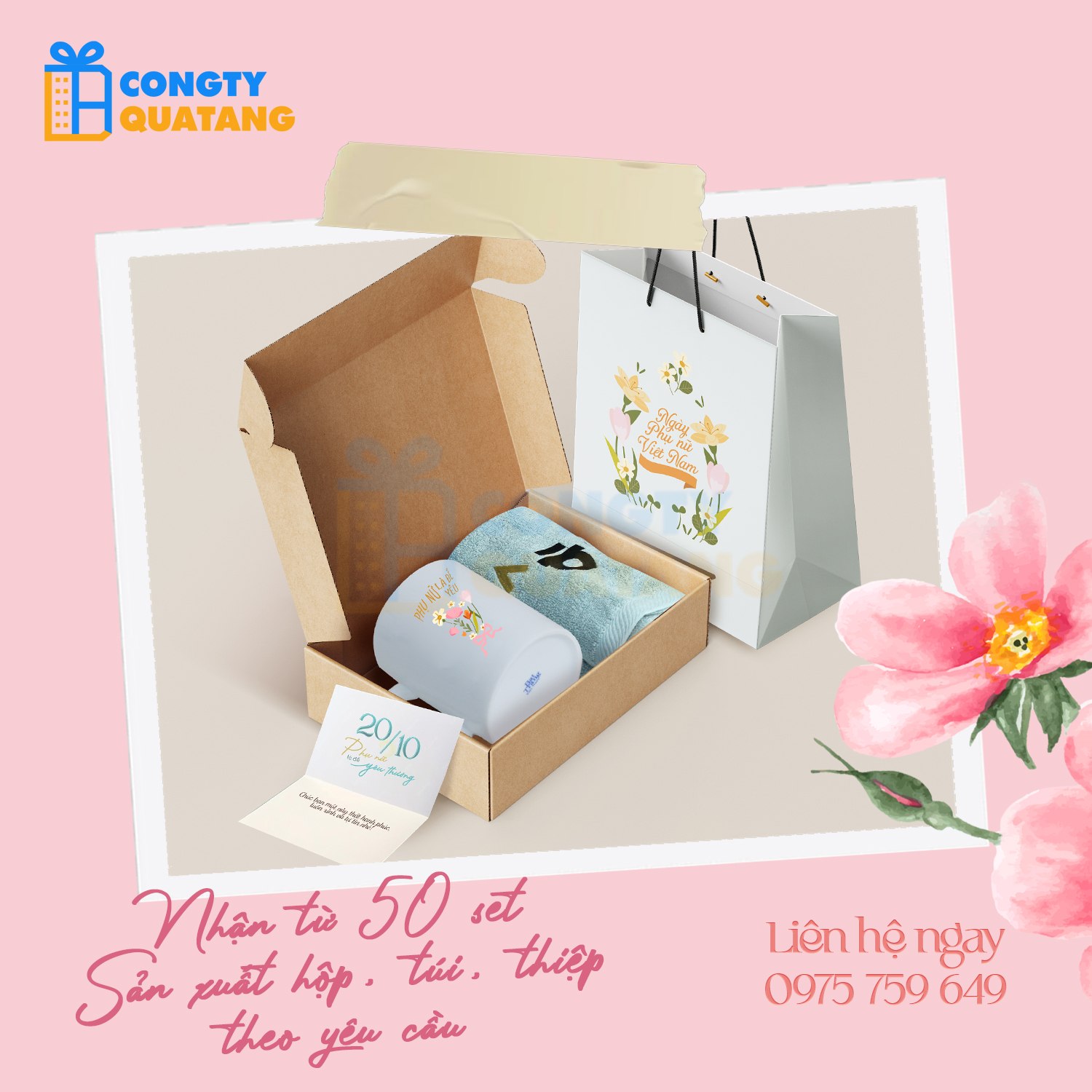 Bộ quà được phối theo nhận diện doanh nghiệp giúp tăng tính đồng bộ và dấu ấn riêng Bộ quà được phối theo nhận diện doanh nghiệp giúp tăng tính đồng bộ và dấu ấn riêng